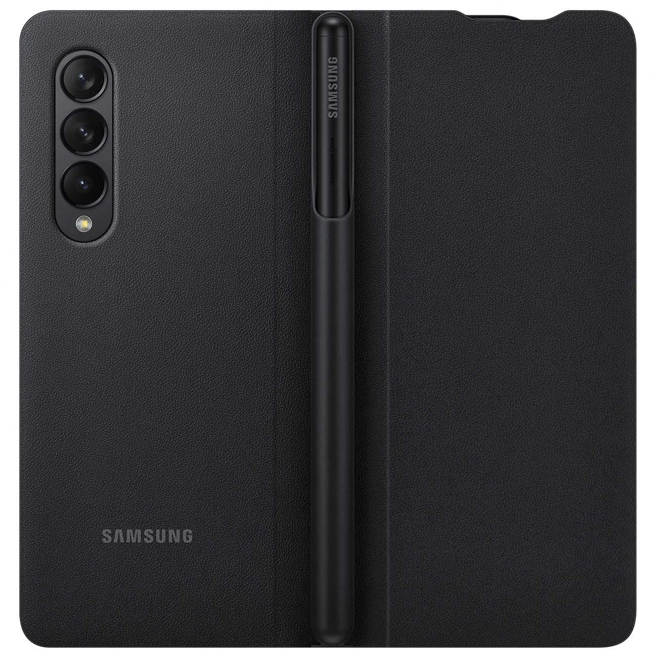 Чехол Samsung Q2 Flip Cover with Pen Black (EF-FF92P) (EF-FF92PCBEGRU)
