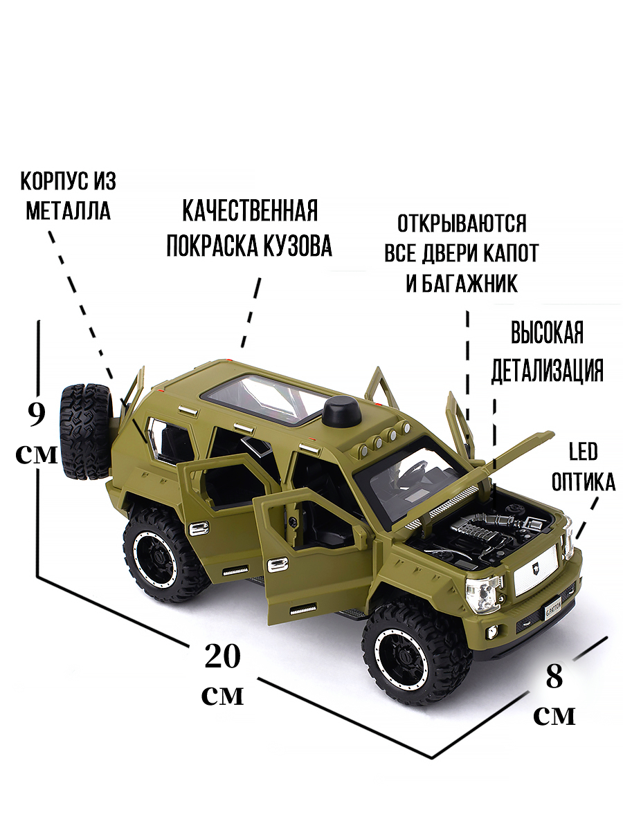 Машинка George Barton CheZhi 1:24 CZ23G зеленый – купить в Москве, цены в  интернет-магазинах на Мегамаркет