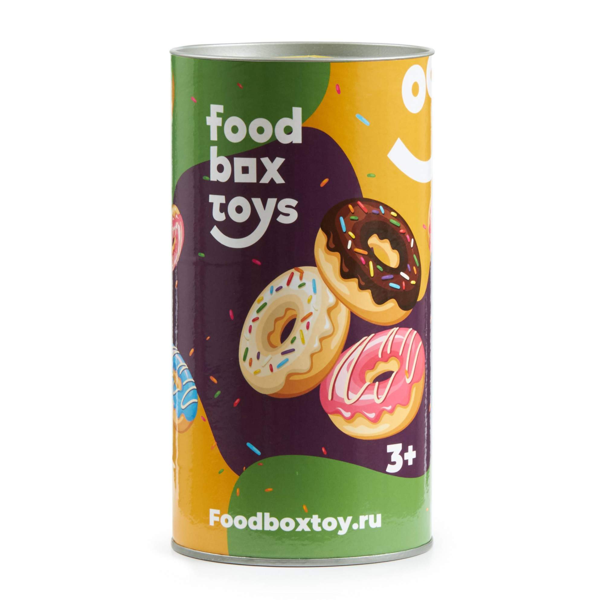 Купить foodBoxToys Игровой набор продуктов из фетра Пончики, цены на  Мегамаркет