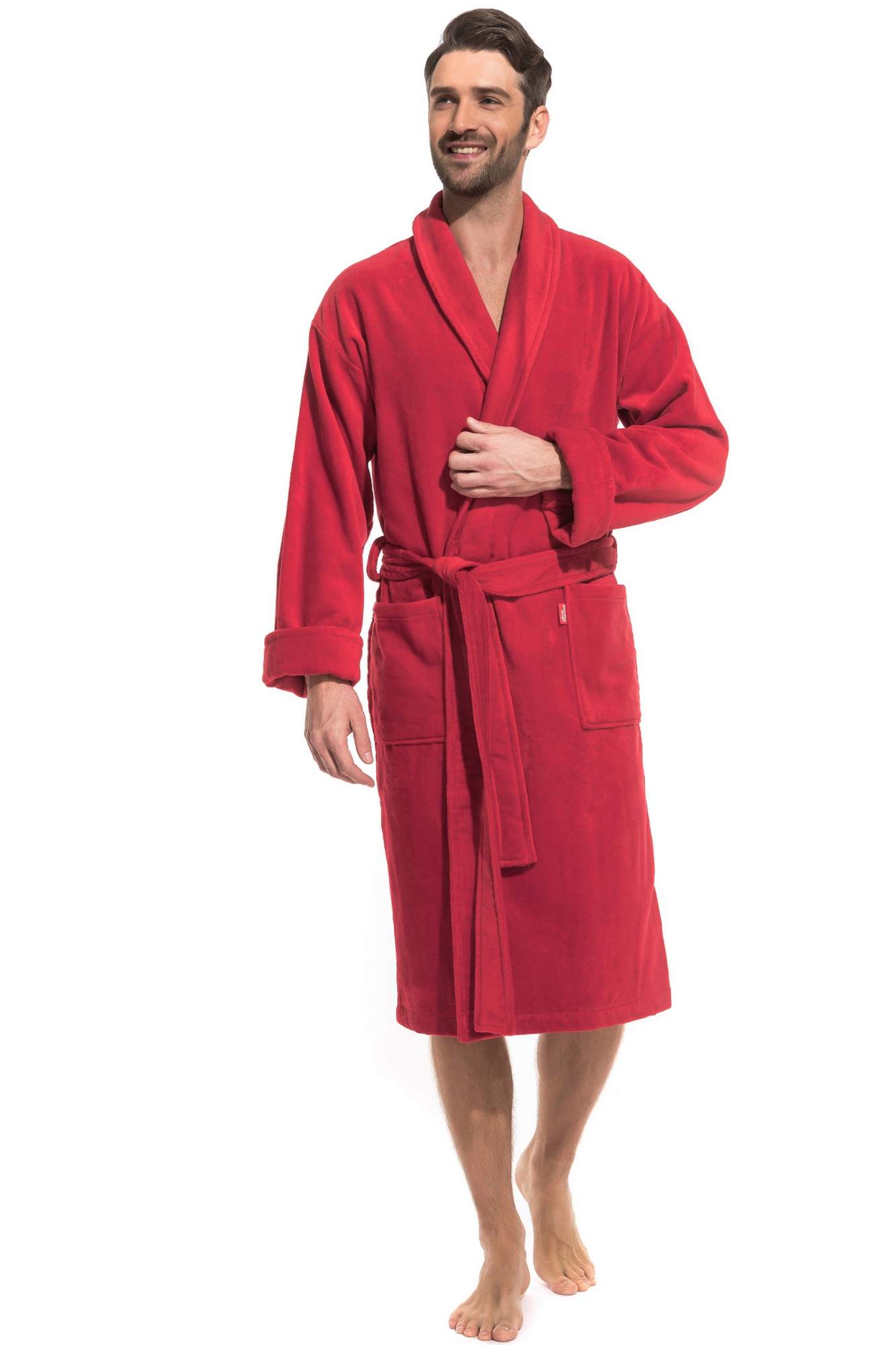 Домашний халат мужской Peche Monnaie Optimum красный L