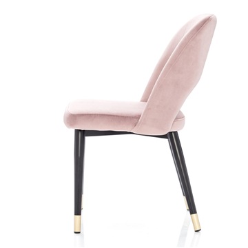 Стул Hudson розовый велюр StoreForHome / A-8822-PINK