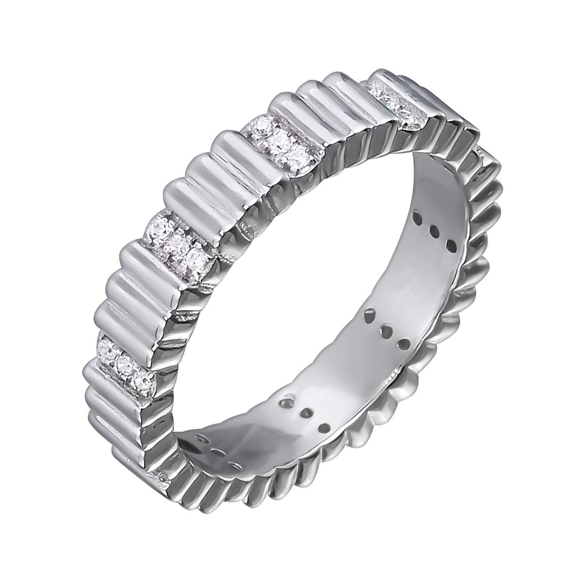 Кольцо из серебра с фианитом р. 16.5 Balex Jewellery 1418910440