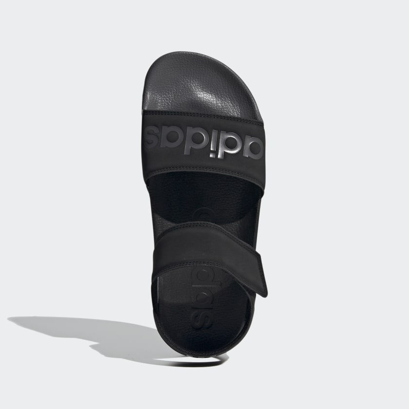 Adidas adilette sandals black sale