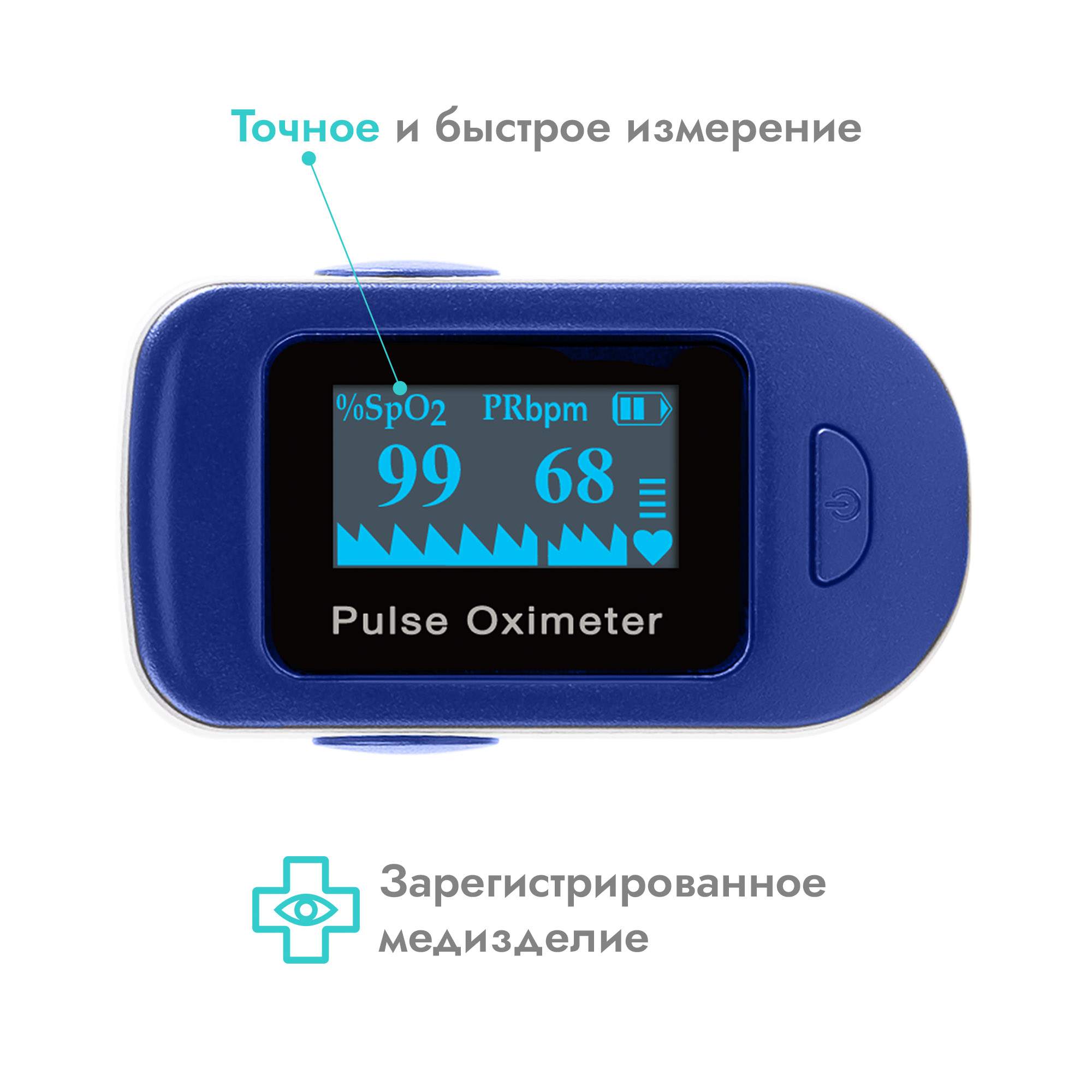 Topmed пульсоксиметр