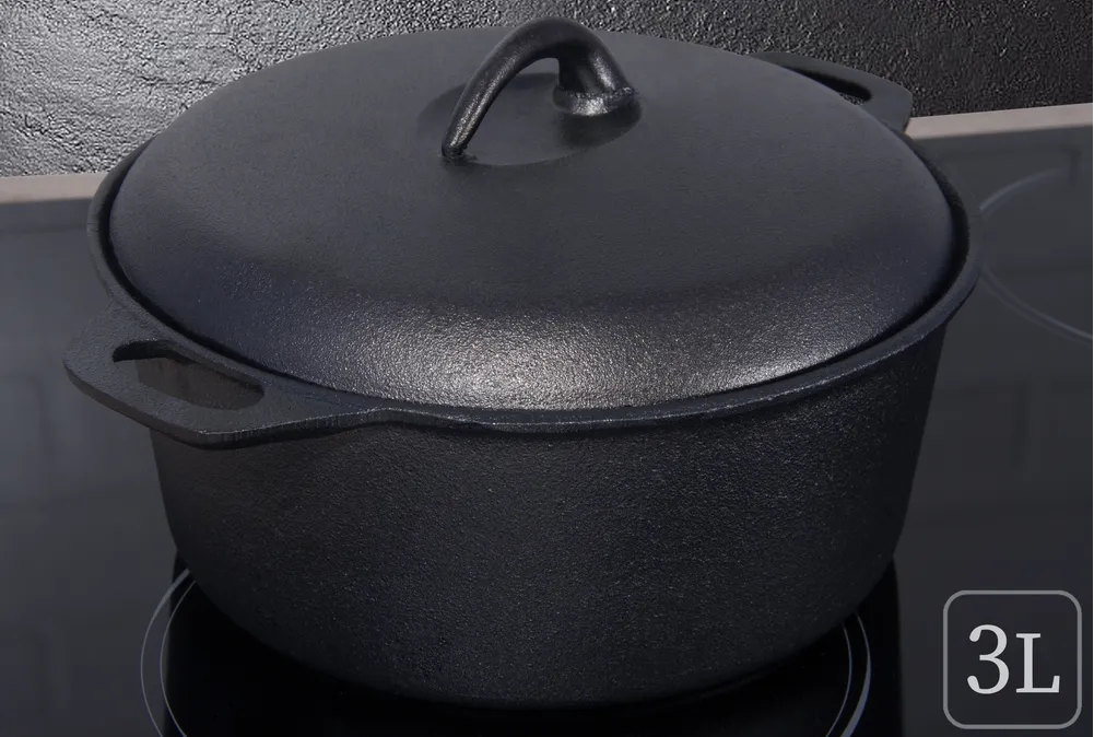 5 литровый казан. кастрюля kukmara 2 л, черный. кч121. казан 3л. казан satoshi 808-030.