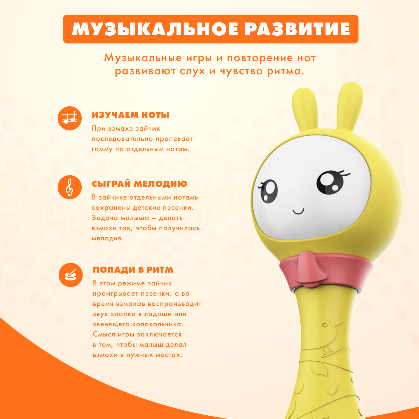 Купить интерактивная обучающая музыкальная игрушка Умный Зайка alilo R1+  Yoyo, цены на Мегамаркет | Артикул: 600001207420