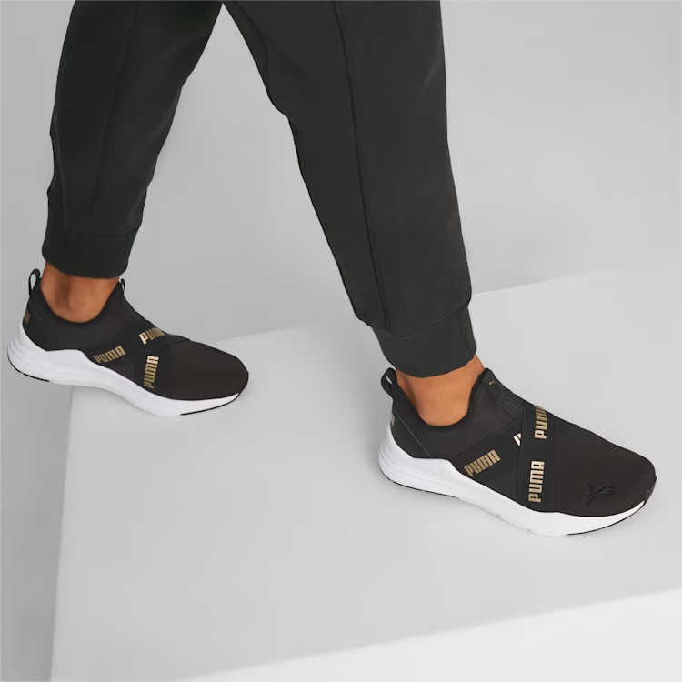 Slip run. Кроссовки puma wired run slipon. puma wired run slip. puma all day active slipon.