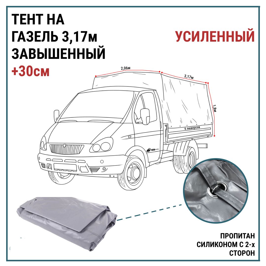 Купить Тент На Газель 3 М