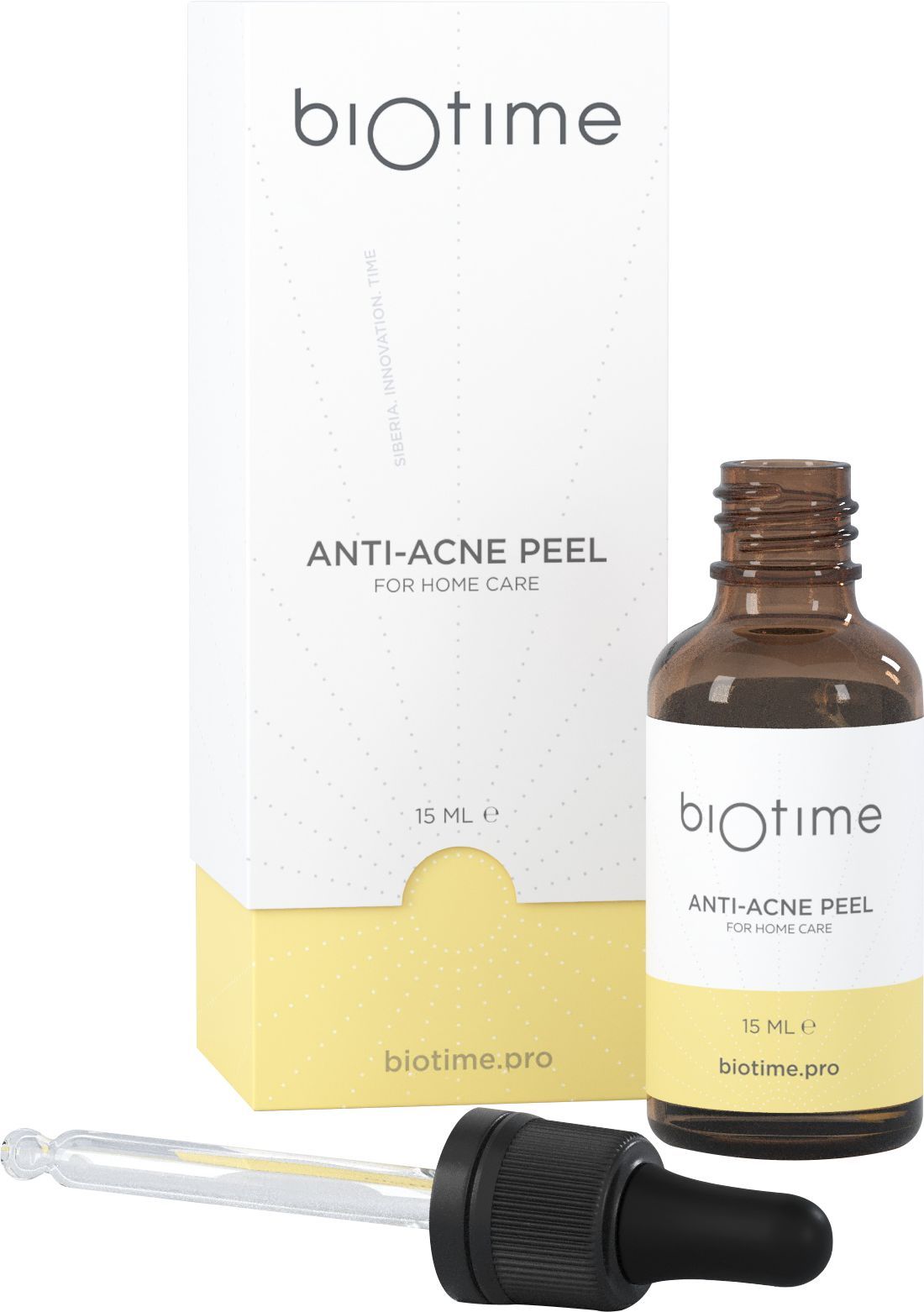 Купить пилинг анти-акне BIOTIME ANTI-ACNE PEEL для домашнего ухода 15 мл, цены на Мегамаркет | Артикул: 600012048892