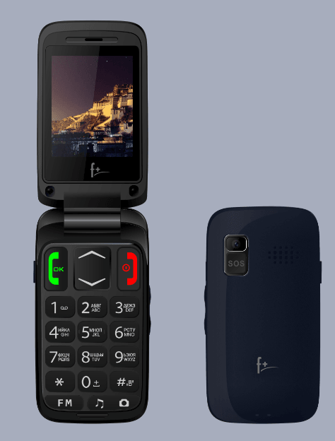 Мобильный телефон F+ Ezzy Trendy 1 Grey, купить в Москве, цены в интернет-магазинах на Мегамаркет