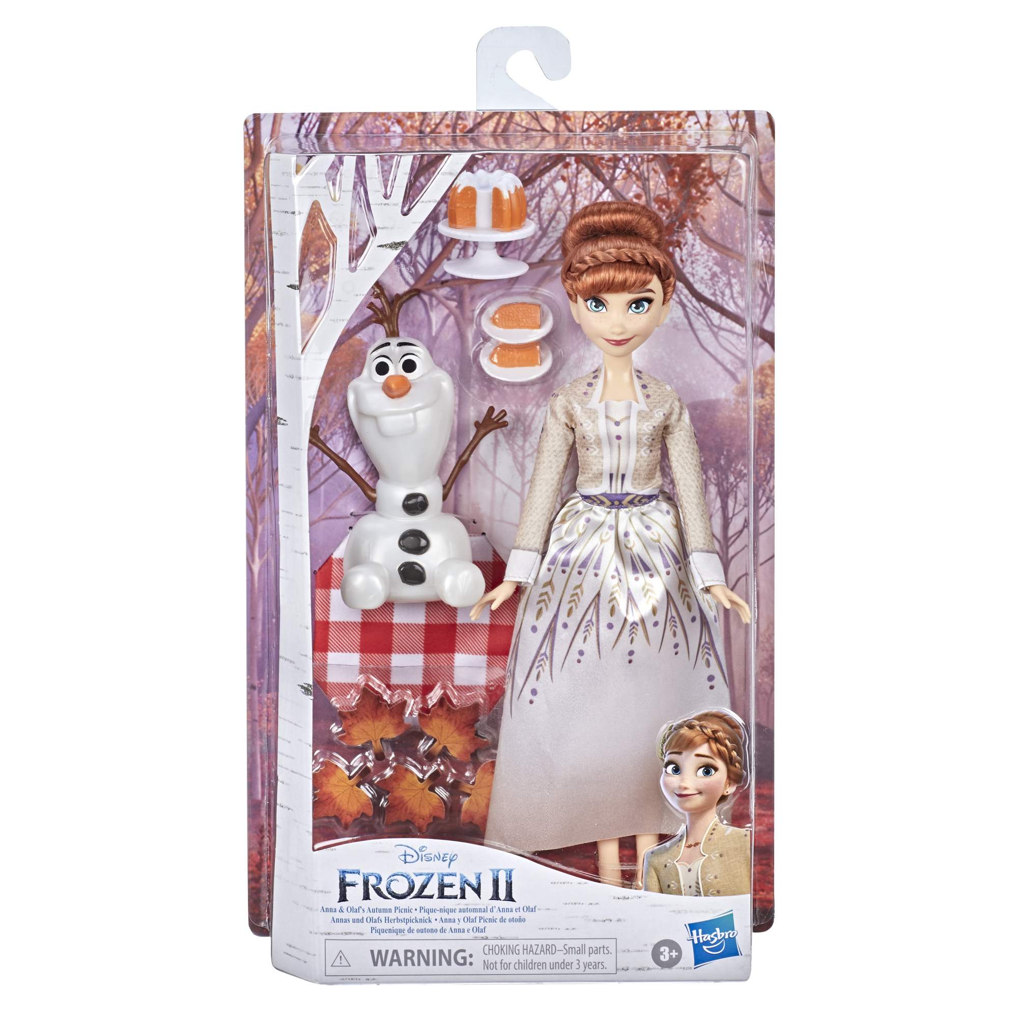 Купить кукла Hasbro Disney Frozen Холодное сердце 2 F15835X0 Анна Пикник,  цены на Мегамаркет