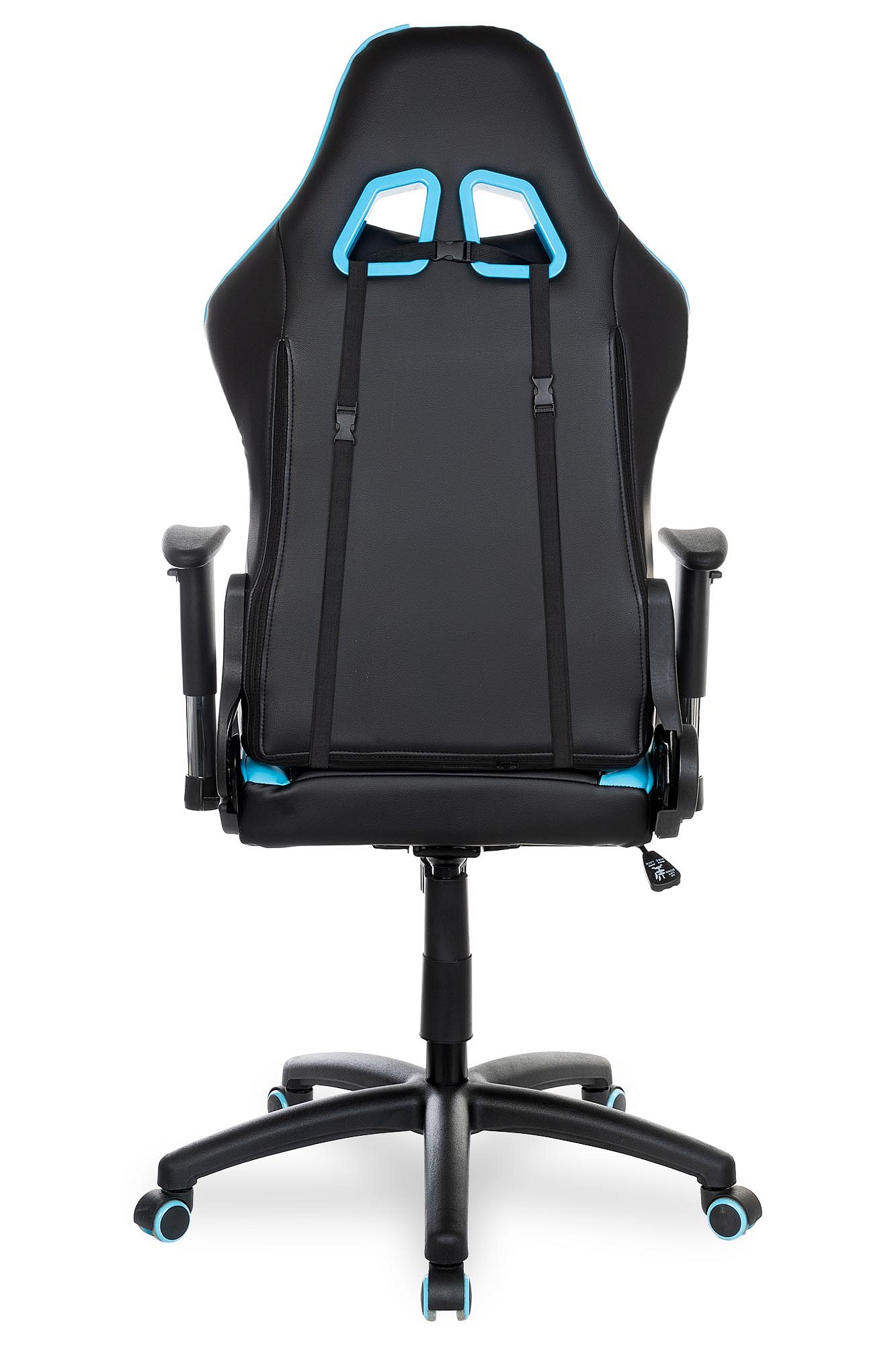 Игровое кресло College Array BX-3803 Кожа PU черно-голубая