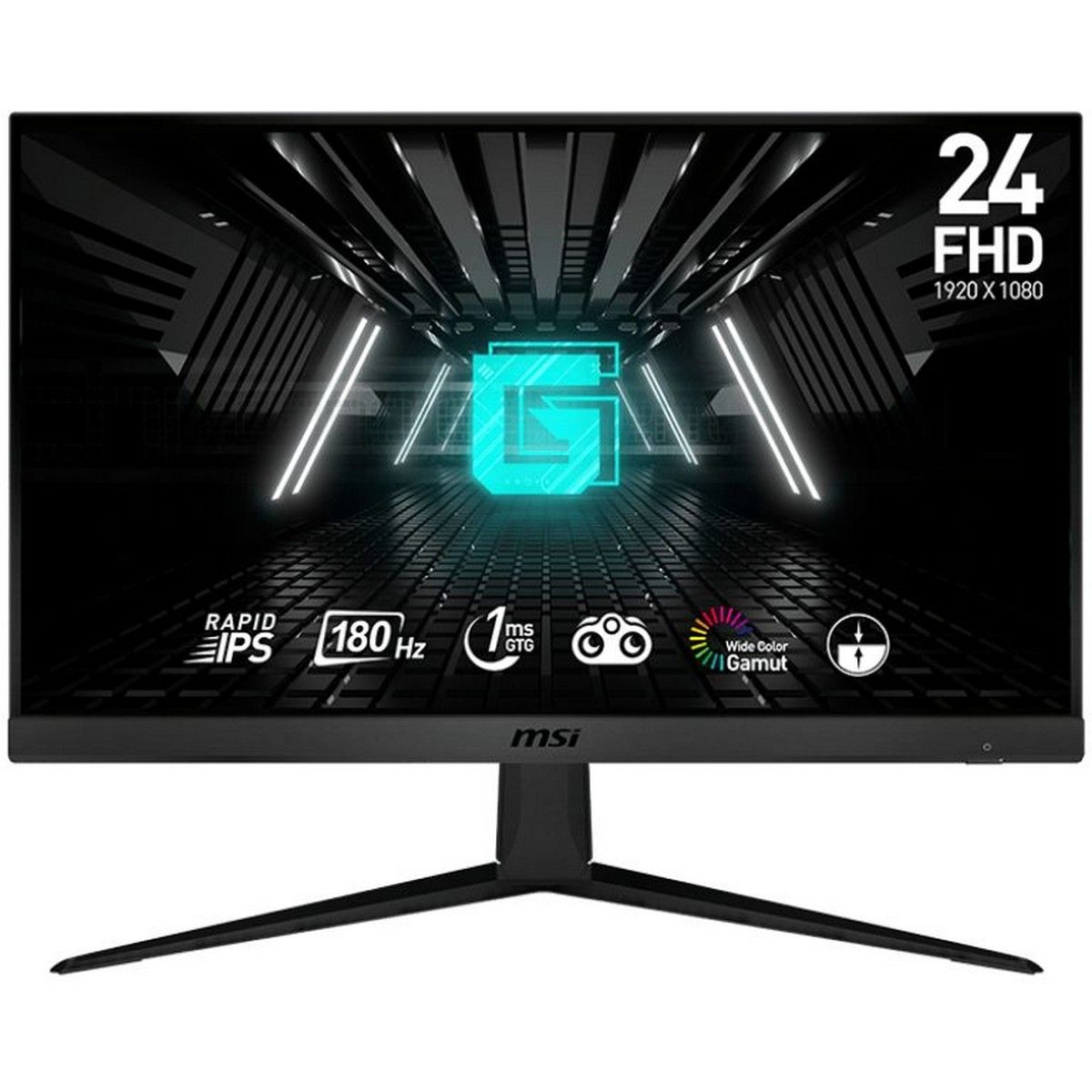 24" Монитор MSI G2412F IPS 1920x1080 180Hz, купить в Москве, цены в интернет-магазинах на Мегамаркет