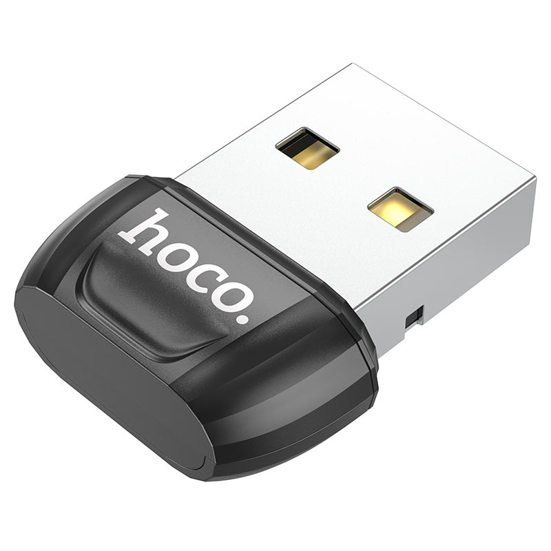 Адаптер HOCO UA18 USB Bluetooth 5.0, черный, купить в Москве, цены в интернет-магазинах на Мегамаркет