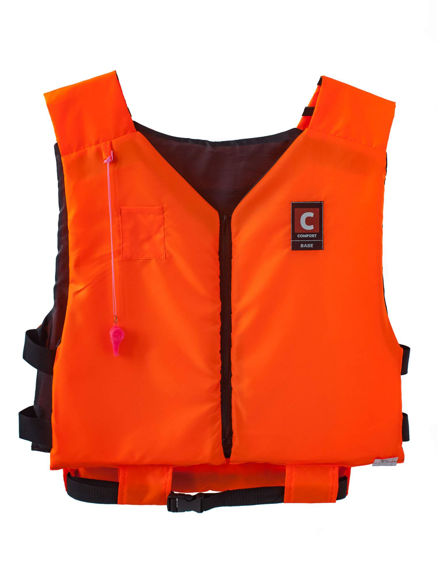 Спасательный (страховочный) жилет Comfort BASE до 110 кг, оранжевый - купить в Москве, цены на Мегамаркет | 600005869526