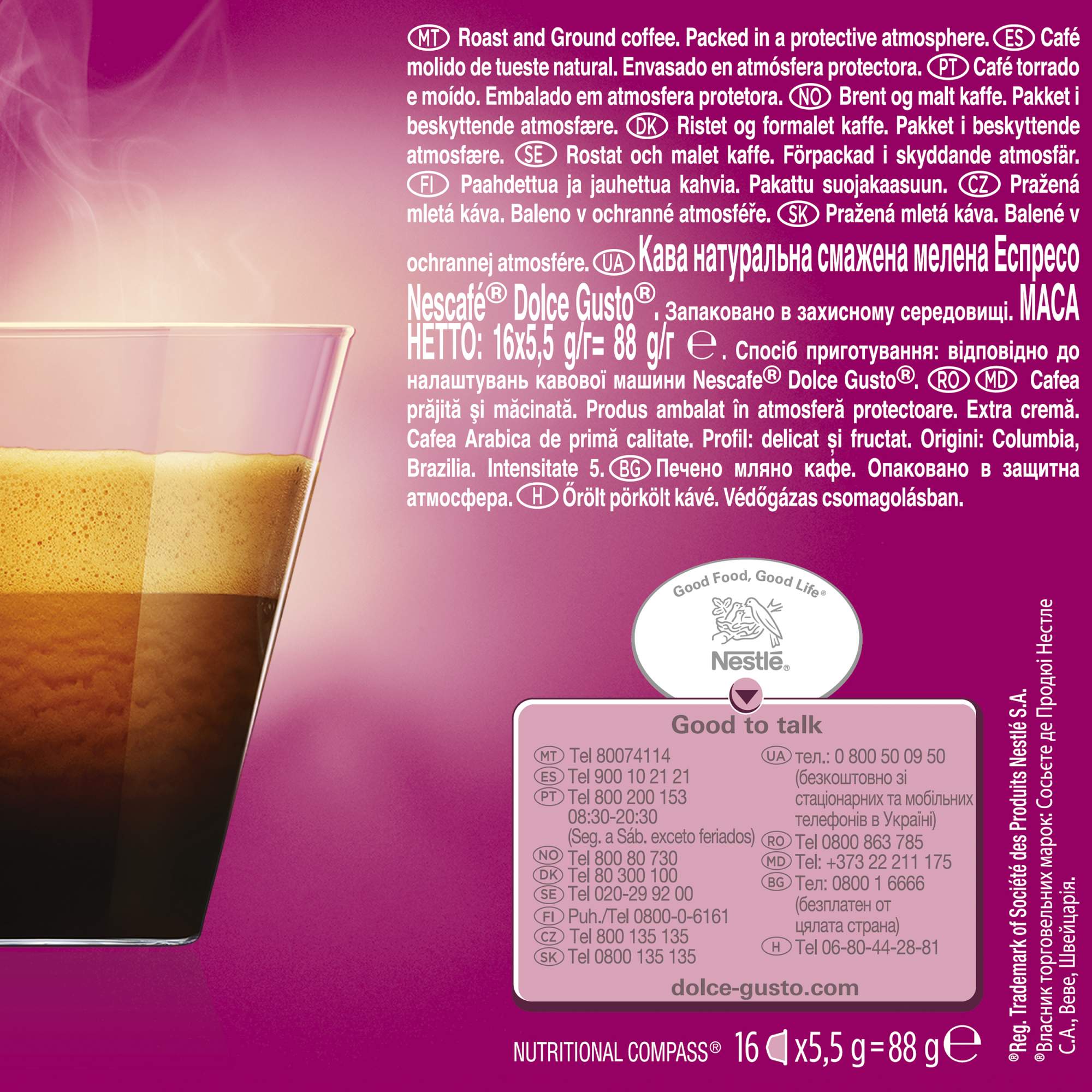 Nescafe Dolce Gusto espresso 16