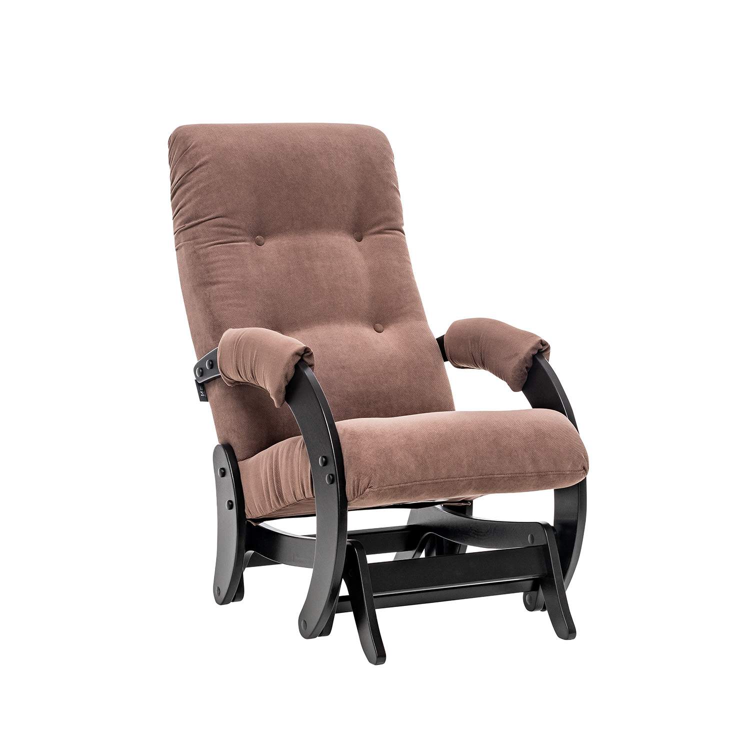 Кресло-глайдер Модель 68, венге, ткань Verona Brown