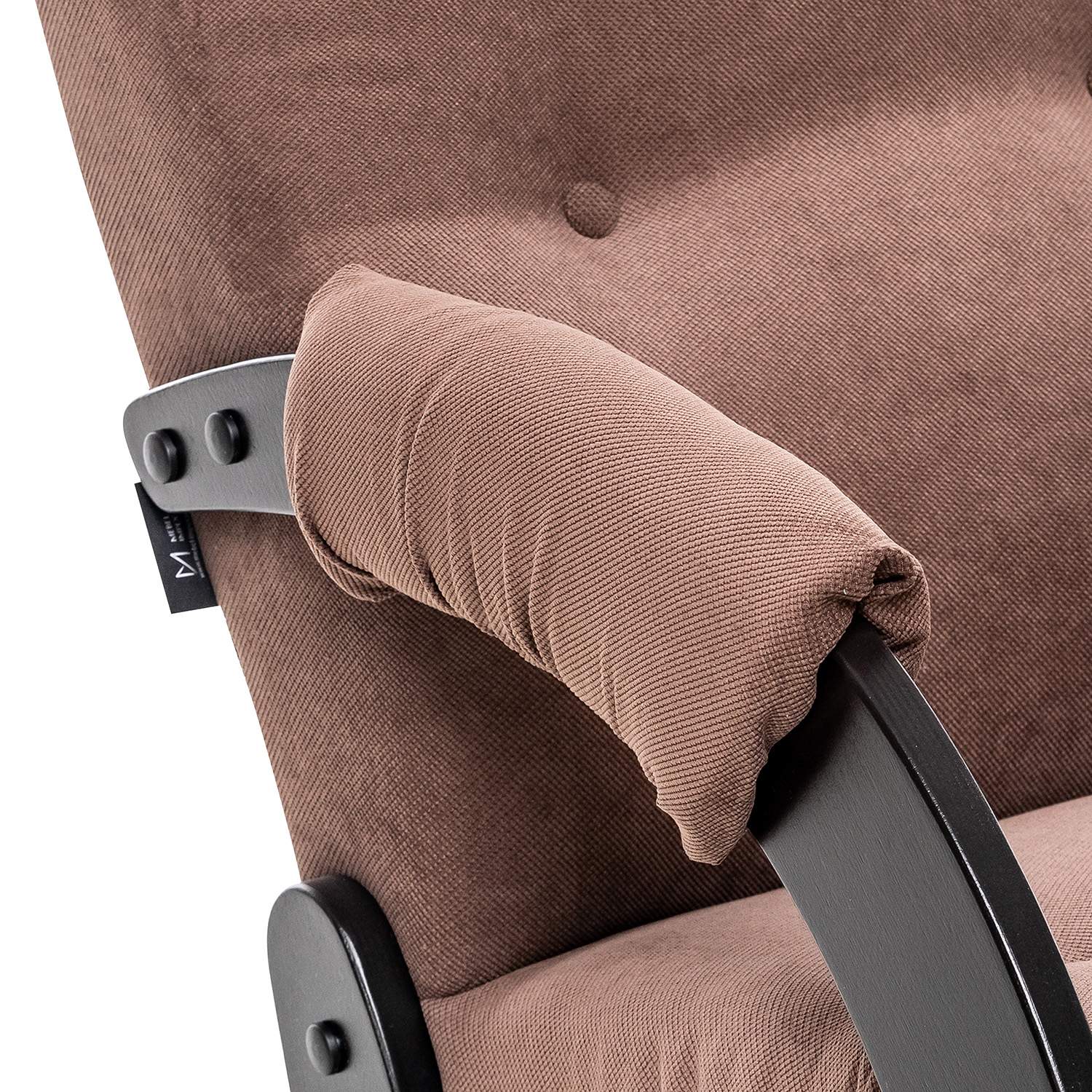 Кресло-глайдер Модель 68, венге, ткань Verona Brown