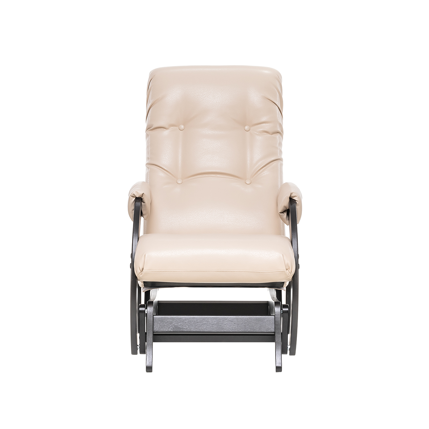 Кресло-глайдер Модель 68, венге, к/з Polaris Beige