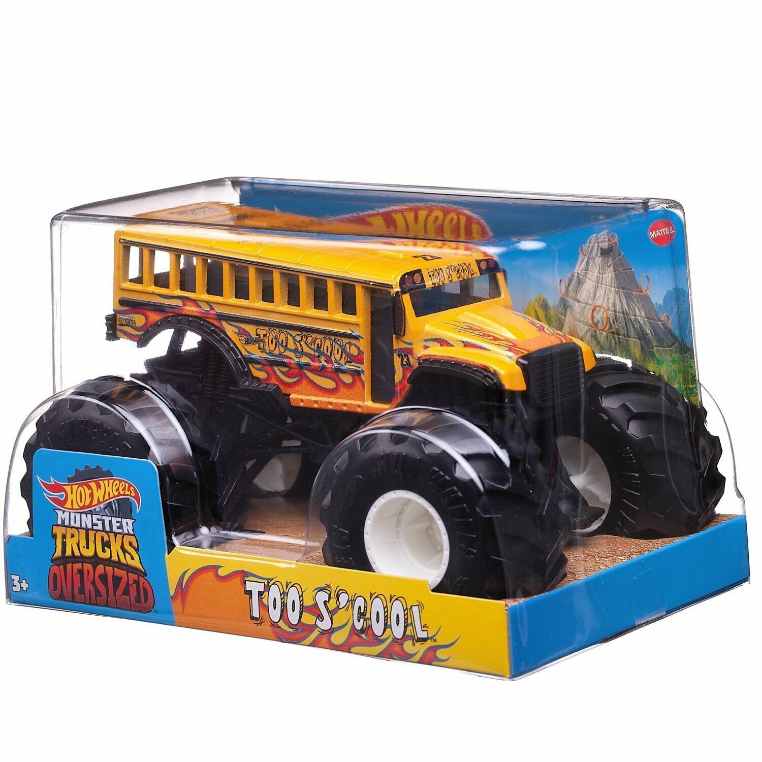 Машина Mattel Hot Wheels, Монстр трак, 1:24, №6 (FYJ83/6) – купить в  Москве, цены в интернет-магазинах на Мегамаркет