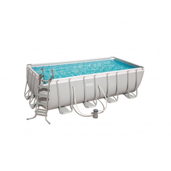 Каркасный бассейн Bestway Rectangular Pool Set 56670 488х244х122 см - купить в IMPUL