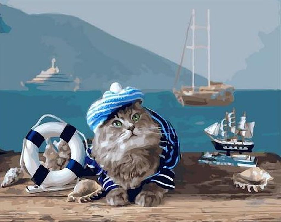 Кошка матрос