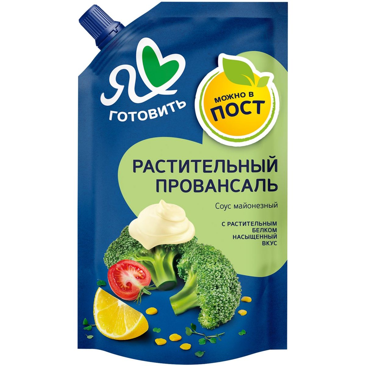 Купить соус майонезный Я люблю готовить Растительный провансаль 55%, 180 мл, цены на Мегамаркет | Артикул: 100067031374