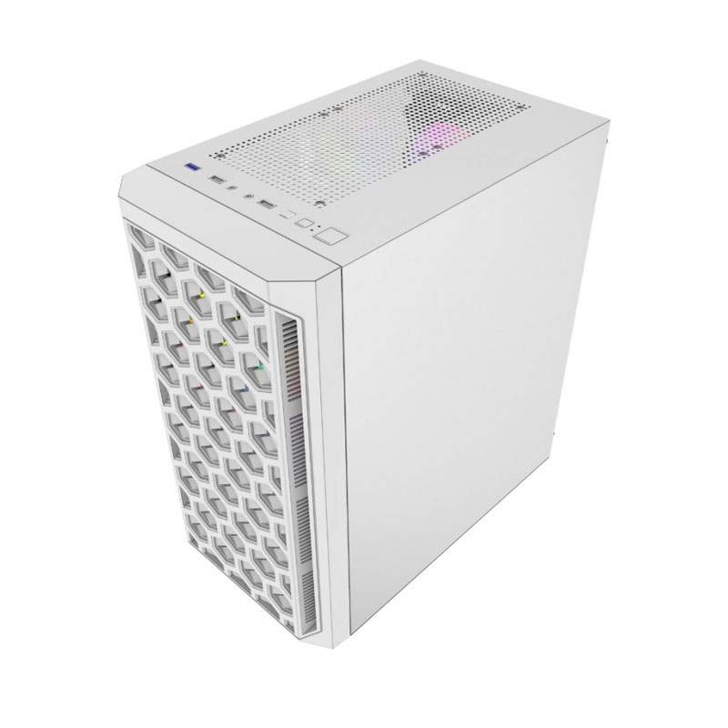 Powercase rhombus x4 white