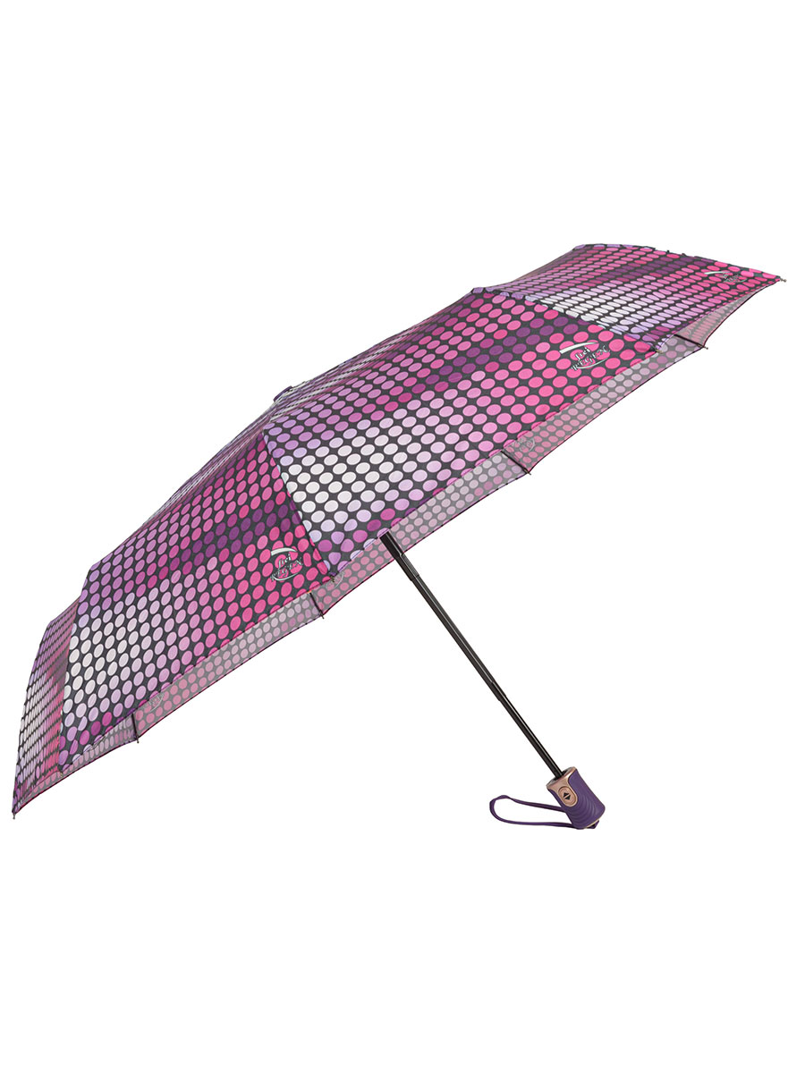 Зонт женский Rain Lucky 709-1 LCP фиолетовый