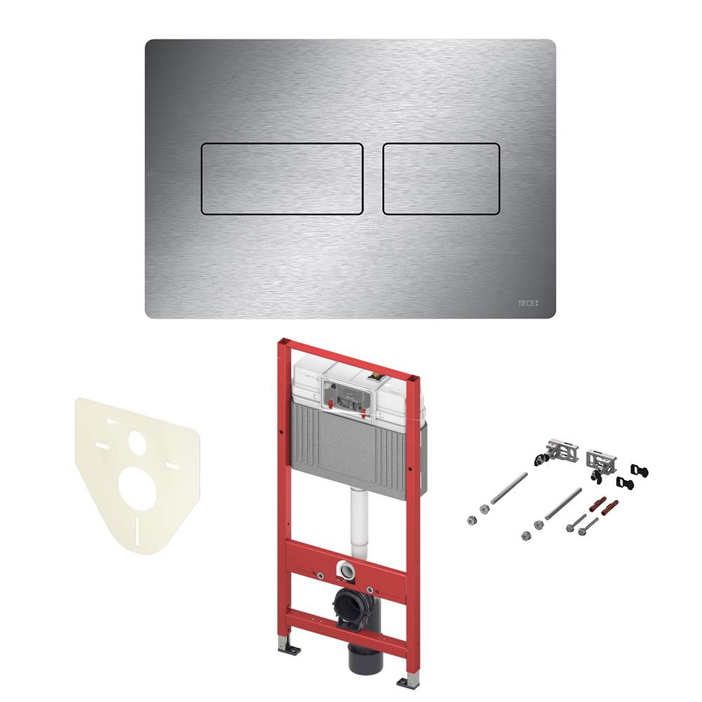 Инсталляция для подвесного унитаза TECEbase 2.0 с панелью смыва TECEsolid (сатин) K447434 купить, цены в Москве на Мегамаркет