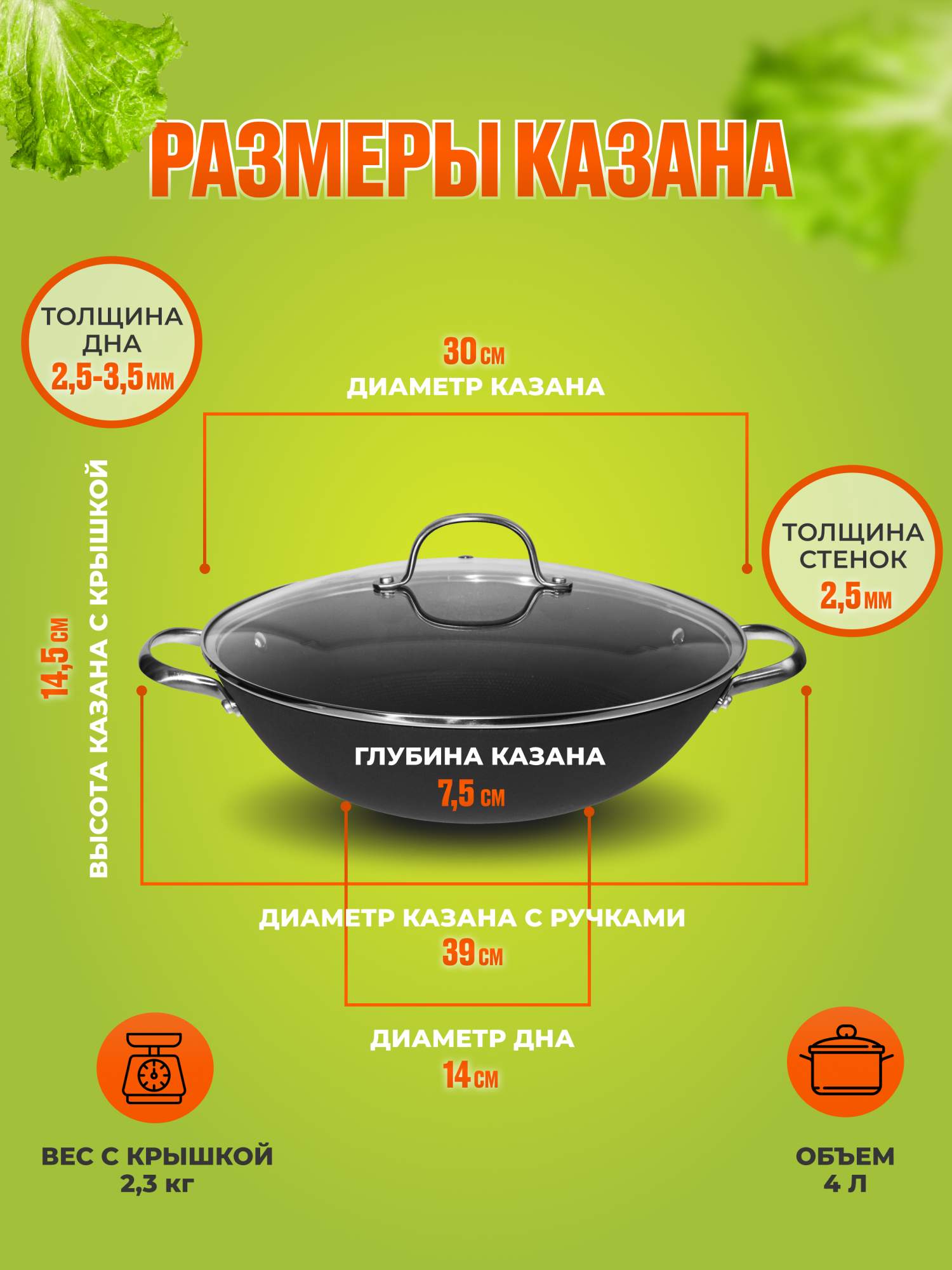 Proffi kitchen cast iron