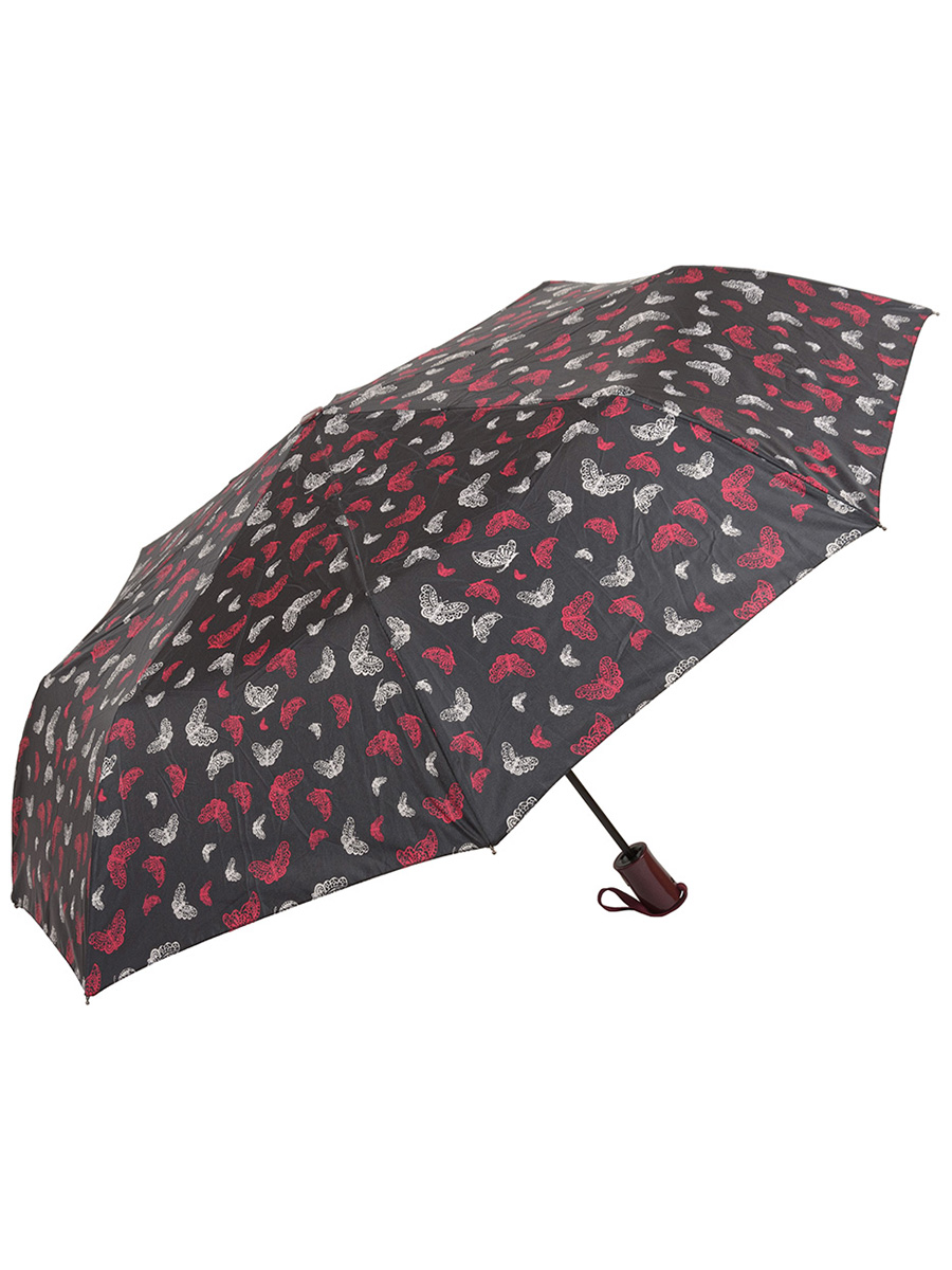 Зонт женский Rain Lucky 862-6 LAP черный
