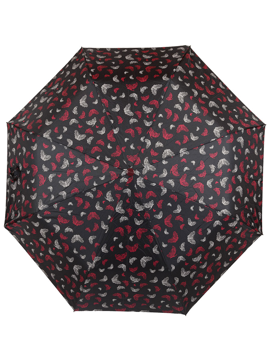 Зонт женский Rain Lucky 862-6 LAP черный