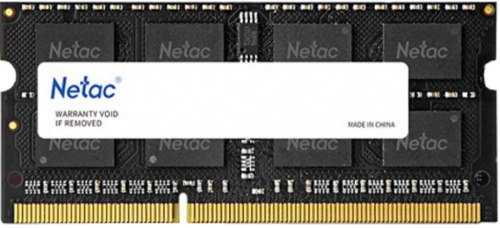 Оперативная память Netac SO-DIMM DDR3L 4Gb 1600MHz (NTBSD3N16SP-04), купить в Москве, цены в интернет-магазинах на Мегамаркет