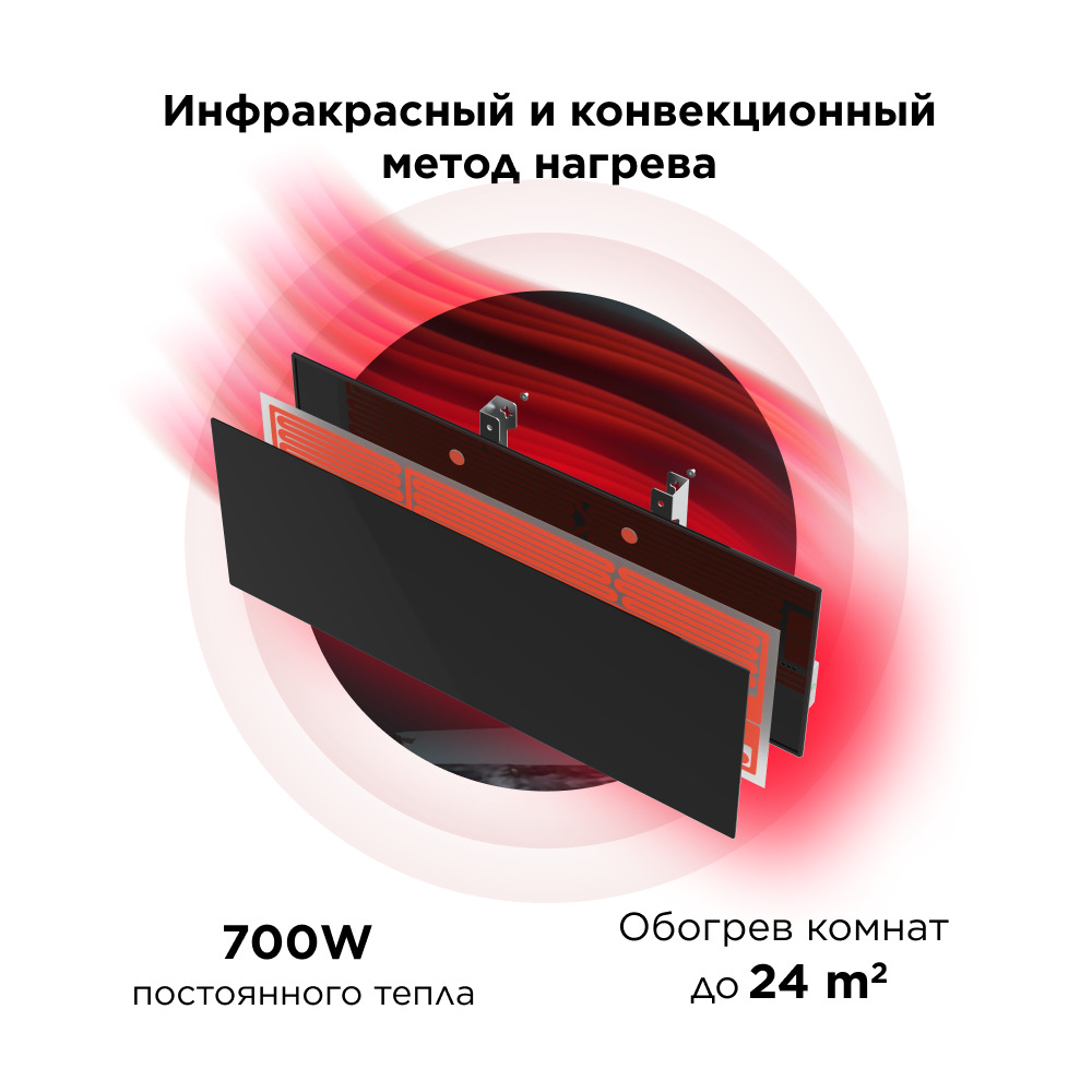 Умный эко-обогреватель Joule с дистанционным управлением через смартфон  JPSH03 купить в интернет-магазине, цены на Мегамаркет