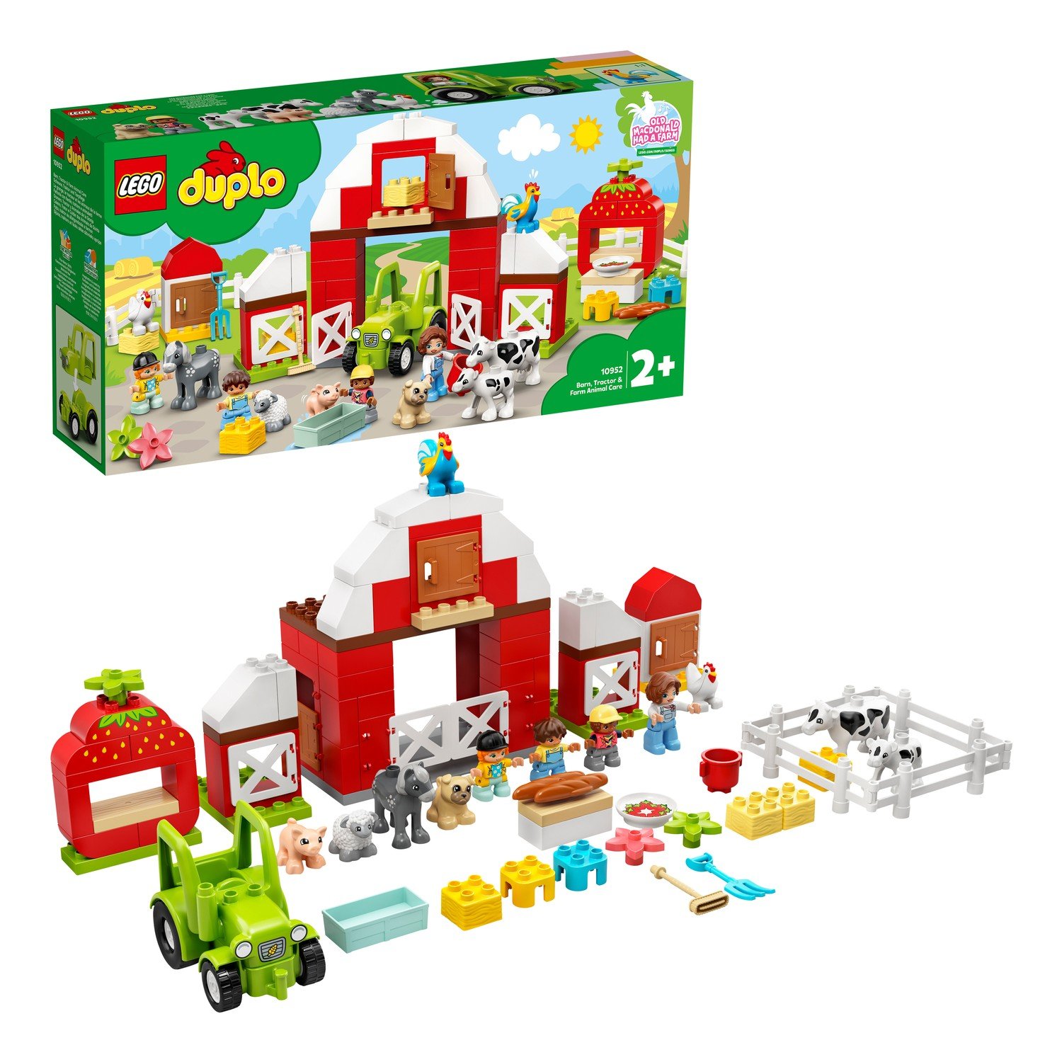 Lego Duplo Трактор и уход за животными