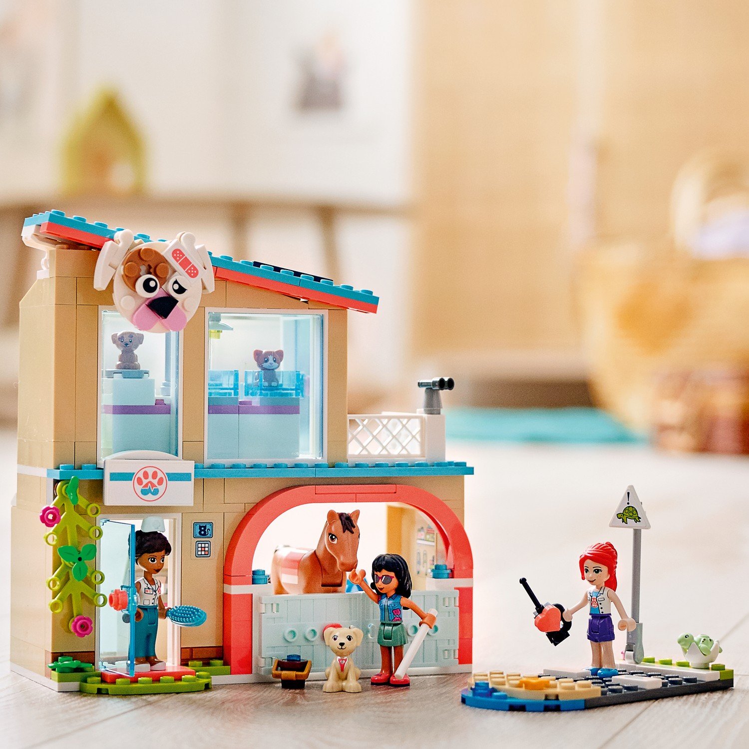 Отзывы о конструктор LEGO Friends 41446 Ветеринарная клиника Хартлейк-Сити  - отзывы покупателей на Мегамаркет | конструкторы LEGO 41446 - 100028172293