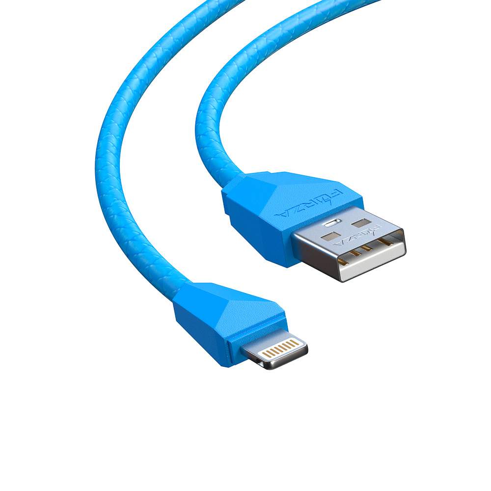 Кабель для зарядки FORZA Комфорт iP, lightning - usb 1м, 1А, PVC, купить в  Москве, цены в интернет-магазинах на Мегамаркет