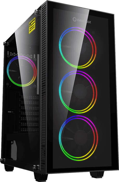 Корпус компьютерный GAMEMAX Draco XD A363 Black - купить в SmartTechnology, цена на Мегамаркет