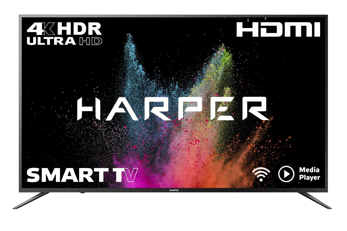 LED телевизор 4K Ultra HD Harper 55U750TS