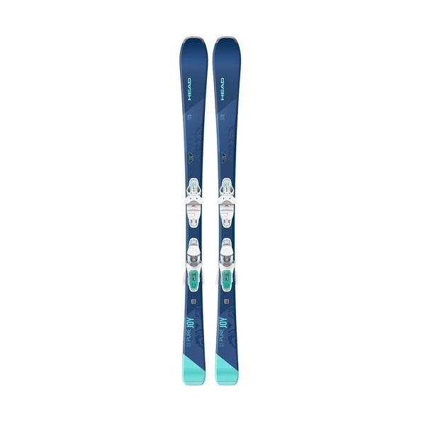Горные Лыжи С Креплениями Head 2021-22 Pure Joy + Joy 9 Slr Blue/Turquoise (См:143)