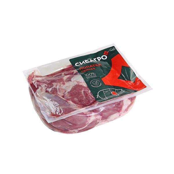 Лопатка свиная Сибагро охлажденная 0,9-1 кг