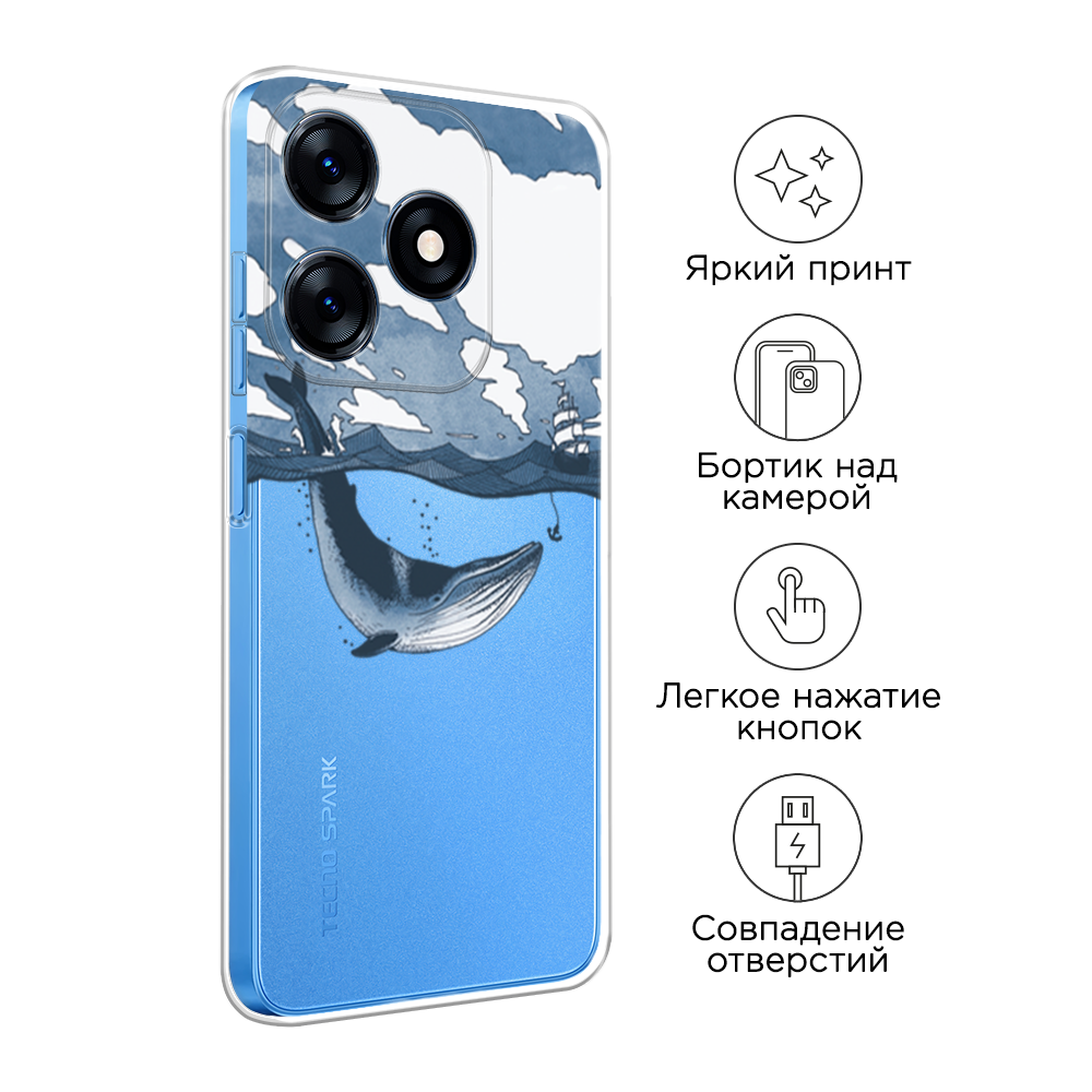 Чехол на Tecno Spark 10/10C 