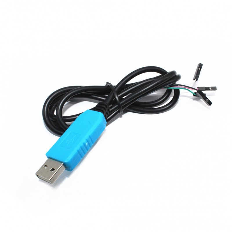 Переходник USB - UART на чипе PL2303TA (с кабелем)
