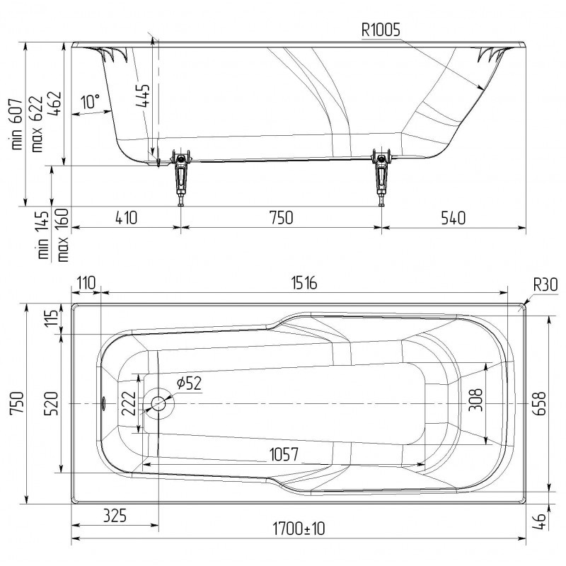На какой высоте установить ванную от пола. Высота ванны от пола с ножками стандарт акриловая 150х70. Стандарты высота установки ванны акриловой. Высота ванны от пола с ножками стандарт стальная 150х70. На какой высоте установить ванную от пола.