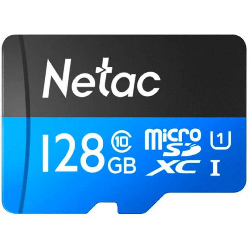 Карта памяти Netac MicroSDXC128GB Class 10 UHS-I U1 P500 + адаптер  NT02P500STN-128G-R - отзывы покупателей на маркетплейсе Мегамаркет |  Артикул: 600006947513