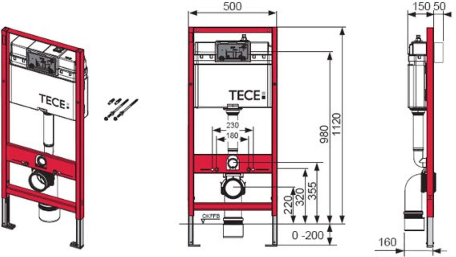 9400412. Инсталляция TECE 9400413. Инсталляция TECE 9400412. Инсталляция TECE Base 2.0. TECE 9400412 TECEBASE Base 2.0.