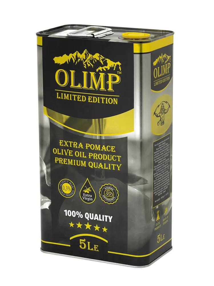 Масло оливковое рафинированное Olimp Limited Edition Extra Pomace, 5 л - купить в IMPERIYA VKUSA, цена на Мегамаркет