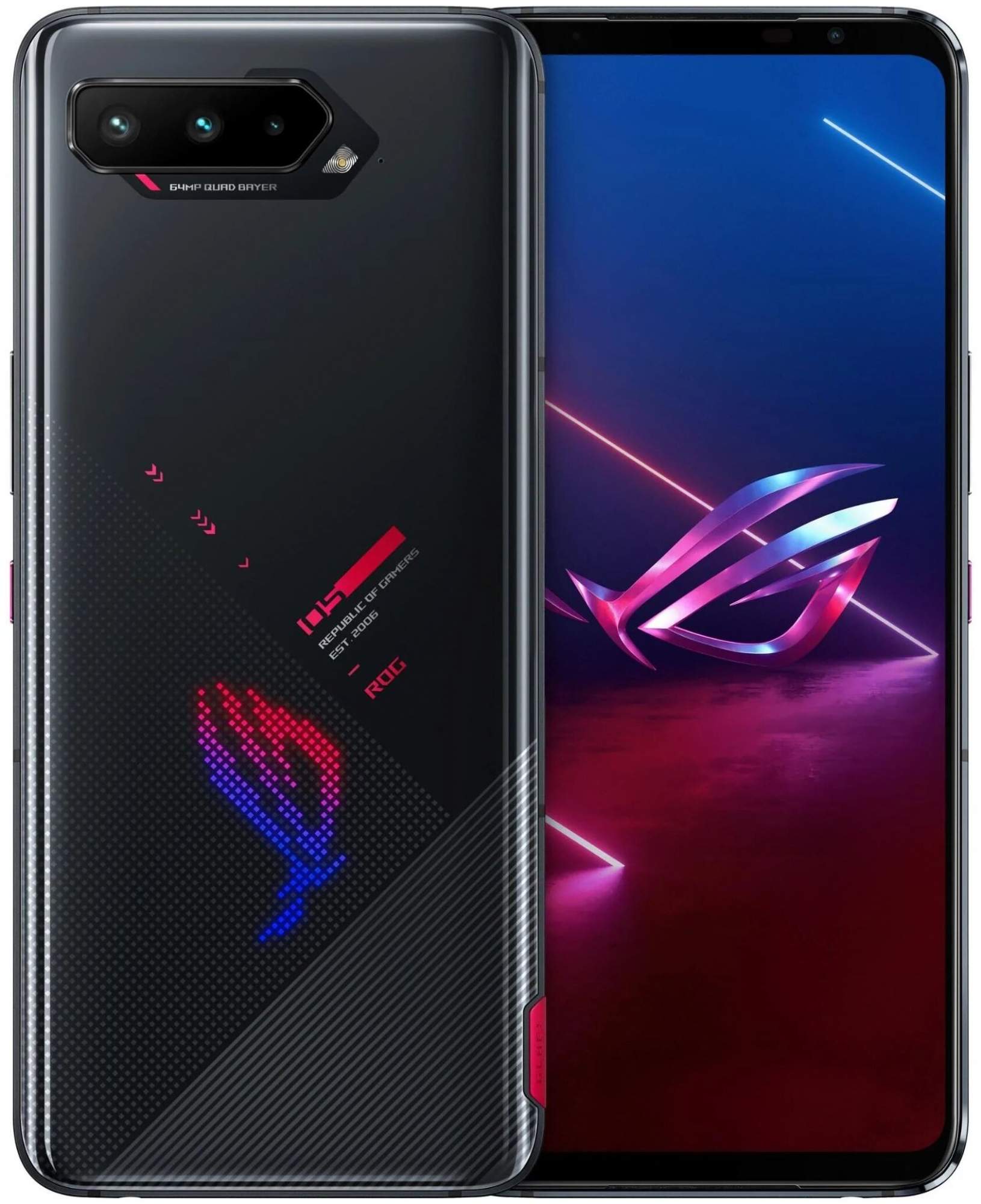 Смартфон Asus Rog Phone 5 12/256GB черный (15247) – характеристики на  Мегамаркет