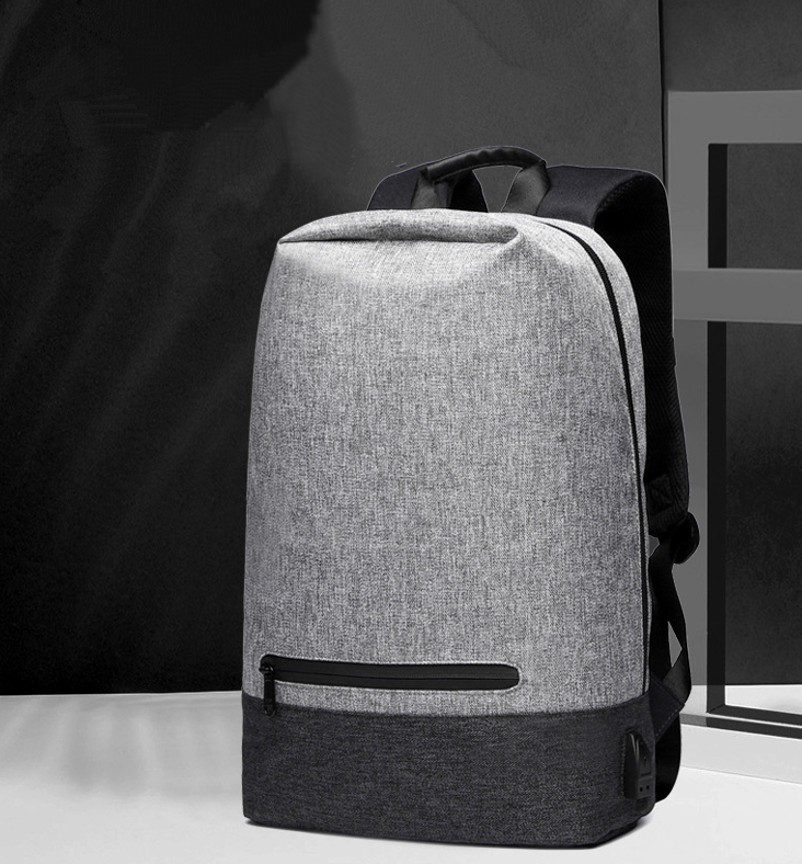 Рюкзак для ноутбука мужской MyPads M1759 серый